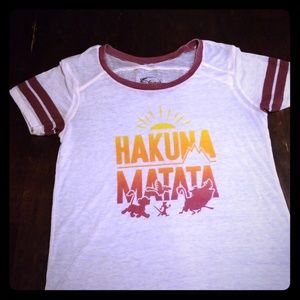 Disney hakuna matata shirt